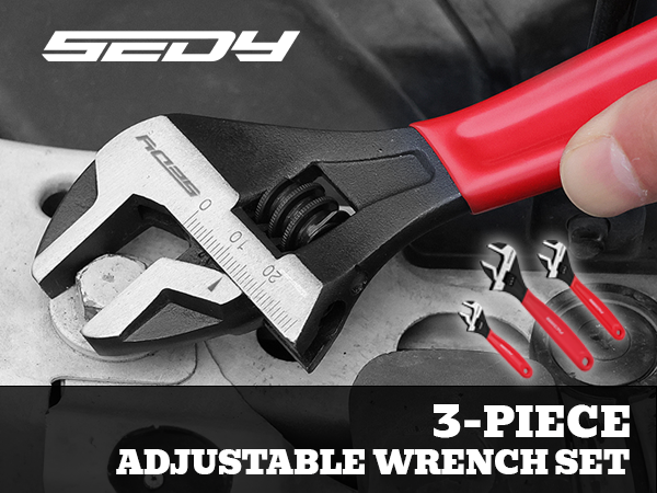 adjustable wrench set
