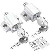 2 Pcs Sliding Door Window Locks, Window Locks for Horizontal Sliding Windows, Patio Sliding Door ...