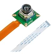 Arducam Raspberry Pi HQ Camera with Motorized Focus Lens, 12.3MP IMX477 Camera Module with M12 Le...