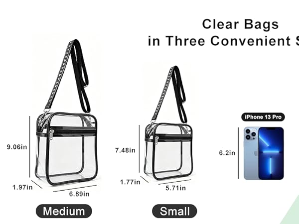 Clear Crossbody Bag