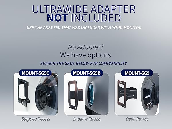ultrawide monitor mount