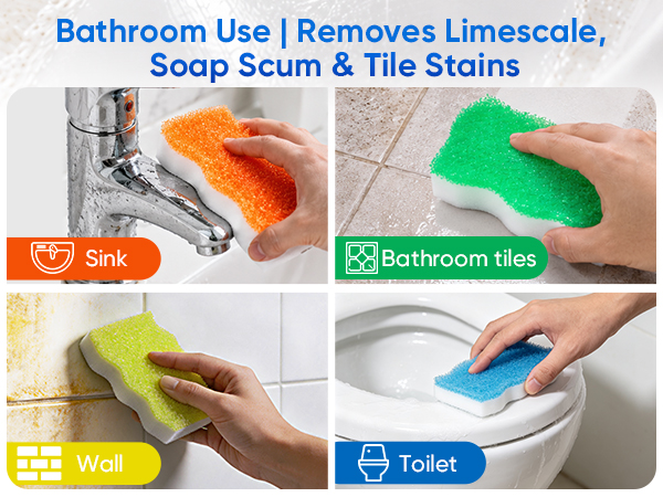 Bathtub bathroom sponges