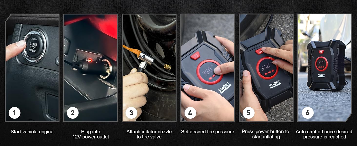 12V Tire Inflator