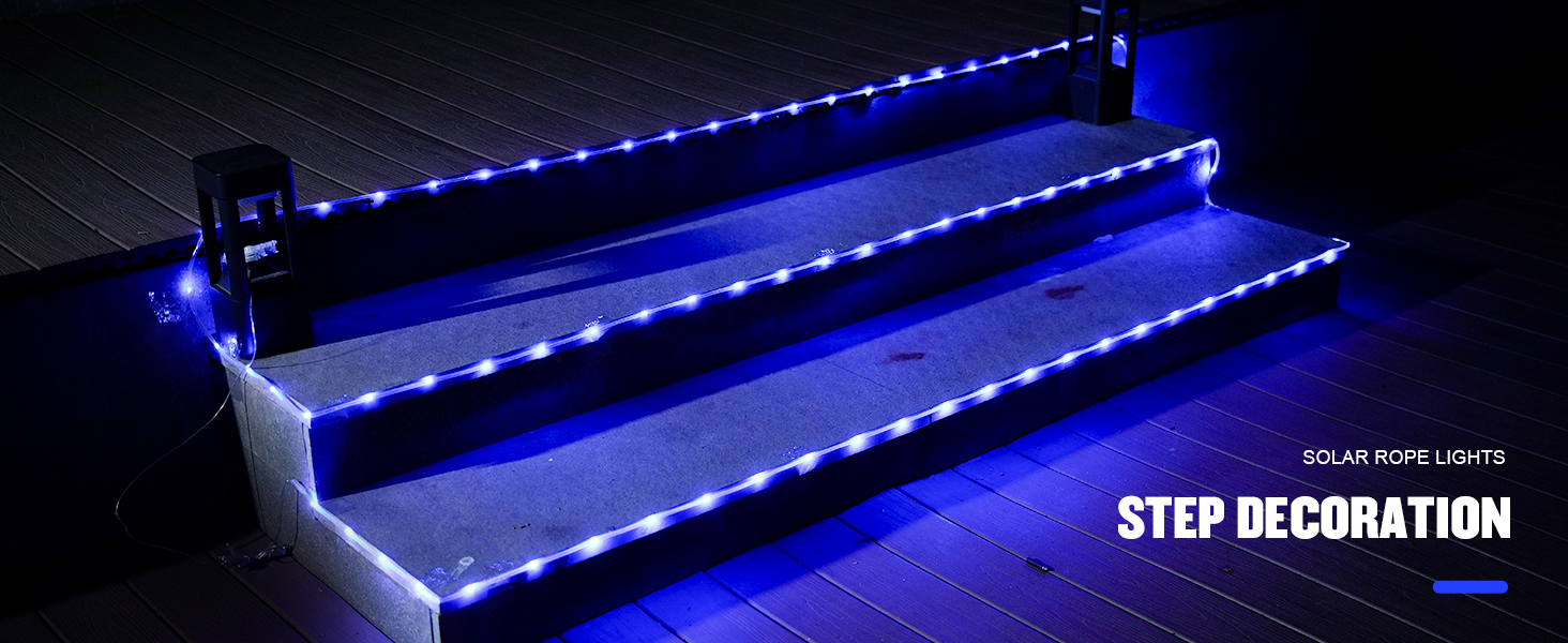 solar rope lights
