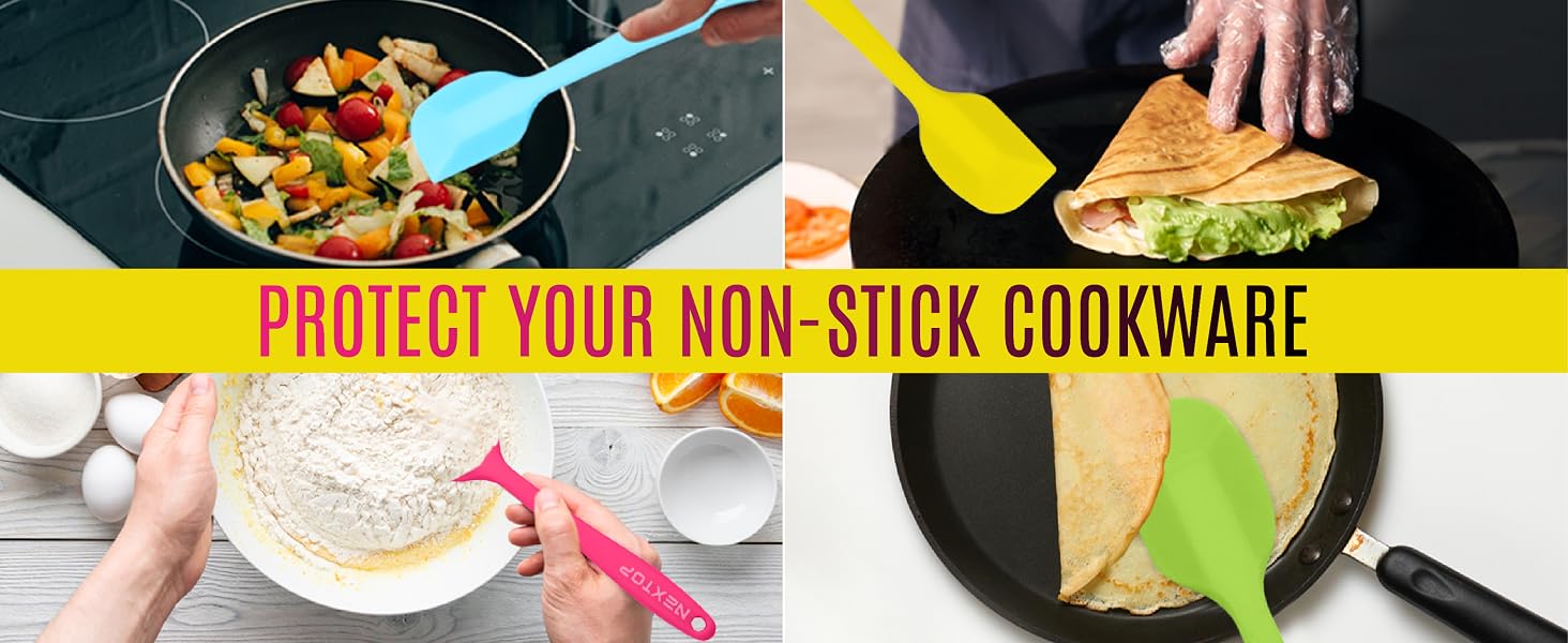 spatula set, dishwasher-safe spatula, multi-purpose spatula, non-scratch spatula