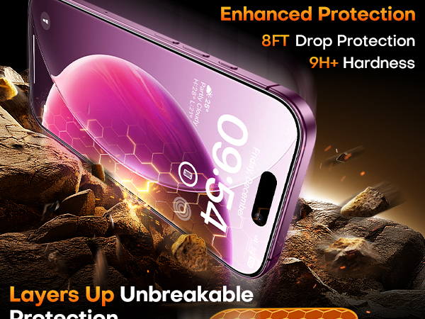 for iPhone 18 Pro Screen Protector