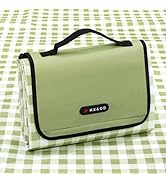 Outdoor Picnic Blanket 80"X80" Picnic Mat Extra Large Camping Blanket Beach Blanket Foldable Wate...
