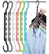 Closet-Organizers-and-Storage-18 Pack: AMKUFO Hangers-Space-Saving for Clothes-Closet-Organizer-S...