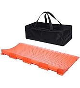 Homeon Wheels Tire Saver Ramps Anti-Slip Pads Design, Car Tire Wheel Ramps for Flat Spot and Flat...