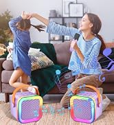 Mini Karaoke Machine Speaker for Kids Adults