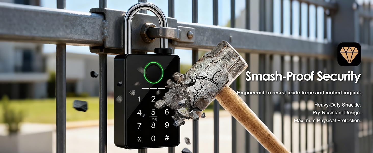 smart padlock