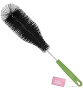 Bottle Brush, Bendable Long Handle Cleaner Brushes for Cleaning Neck Bottles, Baby Bottles, Water...