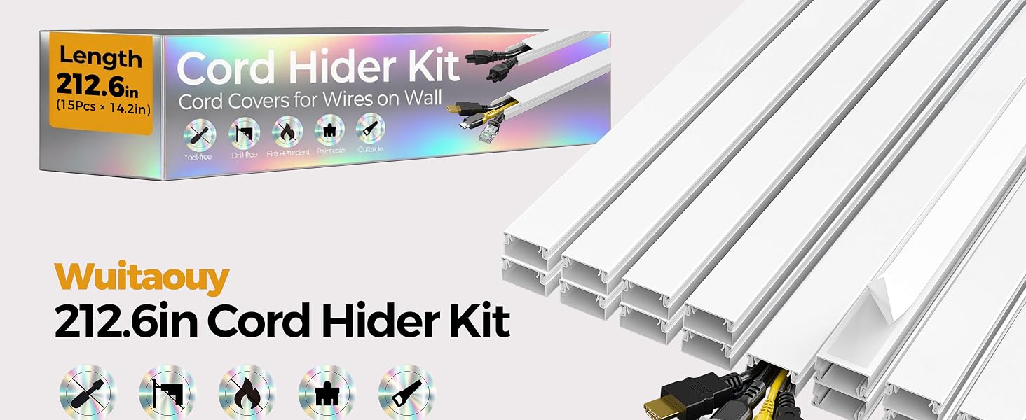 cord hider,cord covers for wires on wall,wire covers for cords on wall,wire hider, cable raceway
