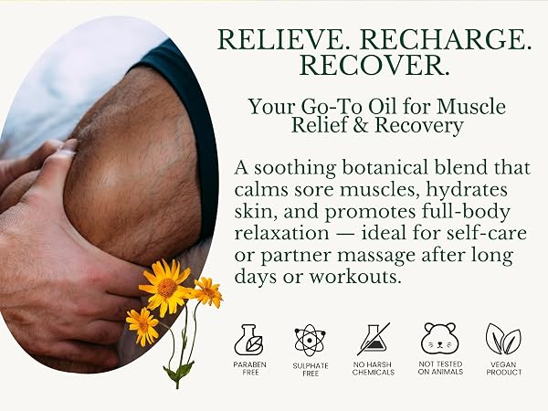 Sore Muscle Massage Oil 56