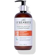 CURLSMITH Essential Moisture Hydrating Conditioner for Curly Hair | Rinse Out Conditioner, Lightw...