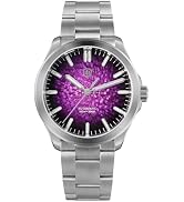 watchdives Automatic Watch for Men, WD0005 Sport Watch NH35 Mechanical Dress Wristwatches 39mm Do...