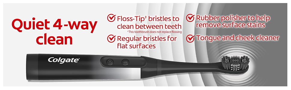 Colgate 360 Sonic Powered Toothbrush Charcoal