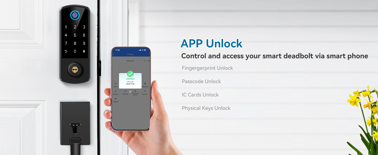 fingerprint door lock