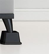 Napnapday Bed Risers 3 Inch Heavy Duty Set of 4, Brown