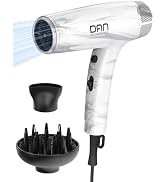 Hair Dryer with Diffuser, 1875W Blow Dryer for Women, 30,000 RPM Fast Drying Hair Dryer for Curly...