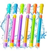 6 Pack Water Guns Squirter Shooters for Kids,Water Blasters Bulk for Kids Ages 4-12 Squirt Guns P...
