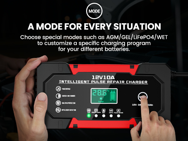 12v battery charger car