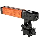 NICEYRIG Camera NATO Top Handle Handgrip with 15mm Rod Clamp Cold Shoe Mounts QR for DSLR Cameras...