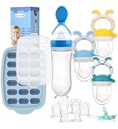 Food Feeder Baby Fruit Feeder (3Pcs) Baby Breastmilk Popsicle Molds-& Baby Fruit Feeder-WAJIAYON ...