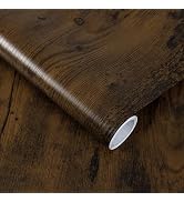 practicalWs Wood Contact Paper Peel and Stick Waterproof Self Adhesive | Wood Grain Wallpaper for...