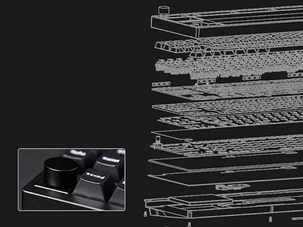 P87 Wireless Gaming Keyboard