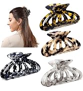 Vsiopy 3.5 Inch Large Hair Clips for Thick Hair Strong Hold Hair Clips for Women Hair Accessoires...