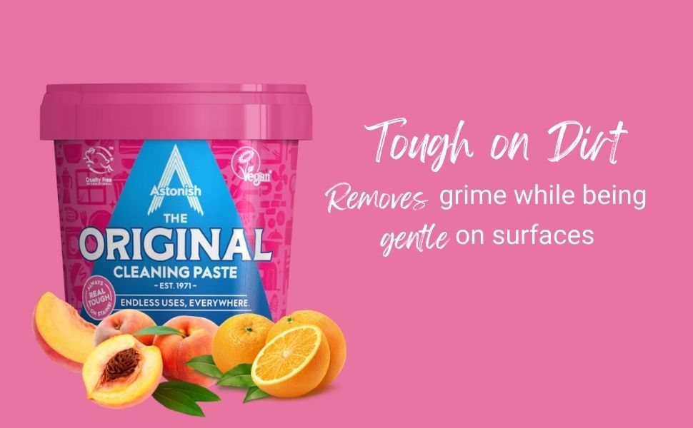 Astonish Cleaning Paste Mandarin Peaches cleaning paste Multi-purpose cleaning home cleaner paste