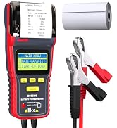 ANCEL BST500 Car Battery Tester with Printer, 12v 24v Automotive Battery Load Tester, Cranking Ch...