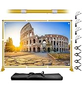 Qoolfoto 10 x 8FT Backdrop Banner Stand, Heavy Duty Adjustable Photo Background Support Frame Kit...
