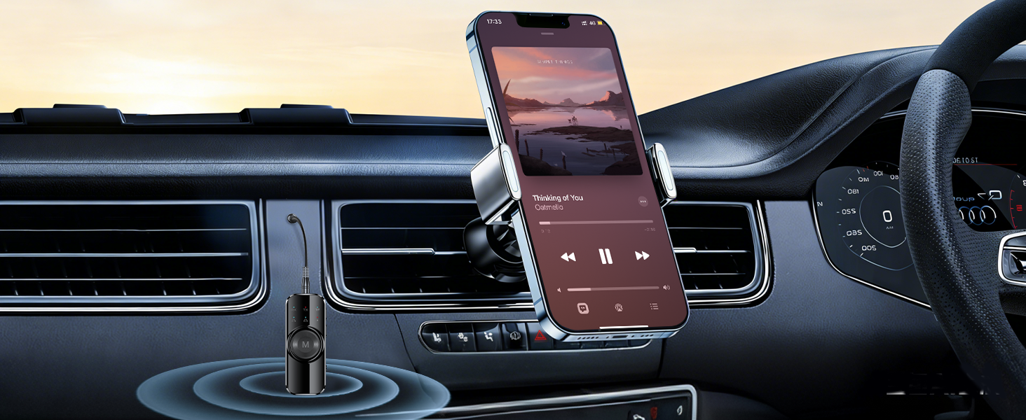 bluetooth aux adapter for car