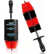 Pack of 1 Wheel Brush - 19Inch Long, Soft Bristle, No Scratch Car Wheel Cleaner Brush - Detailing...