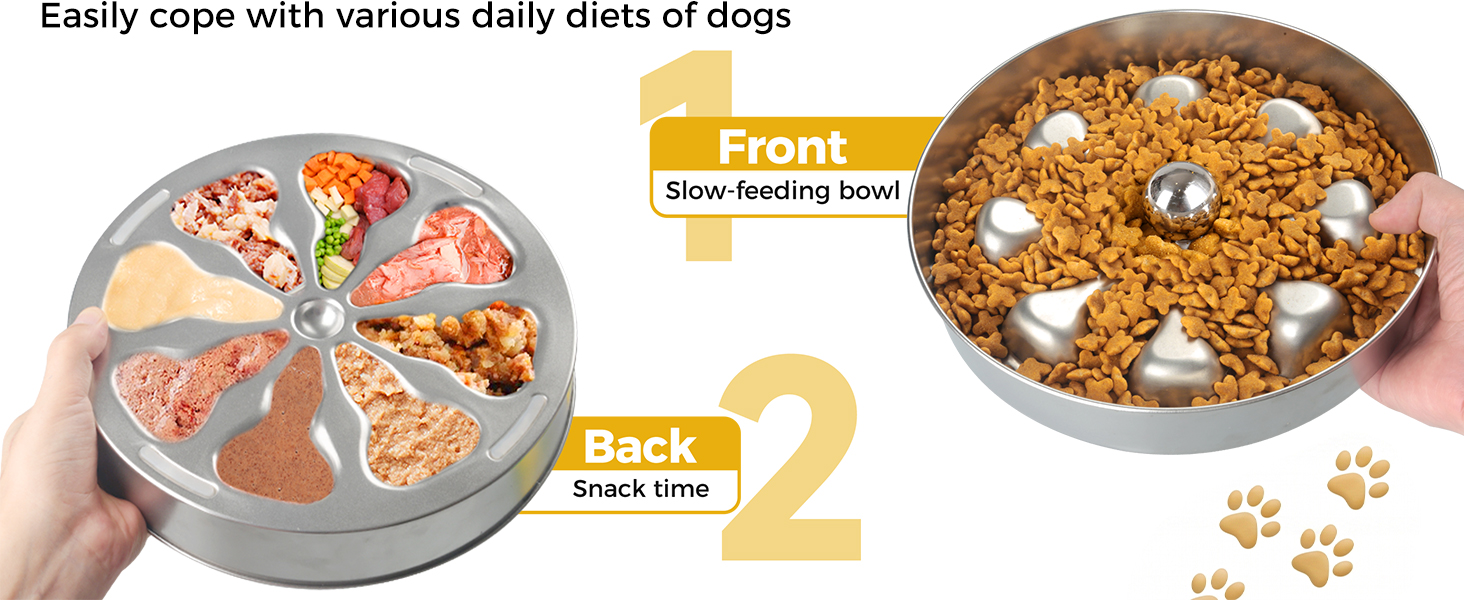 slow feeder dog bowls