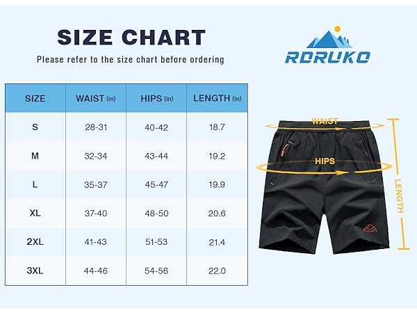 mens quick dry shorts