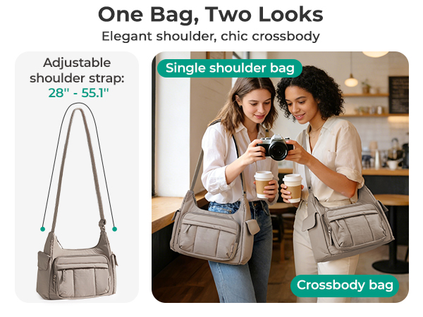 BAGSMART camera sling bag