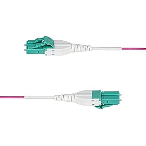 LC to LC (UPC) OM4 Multimode Fiber Optic Cable