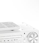 MONODEAL Bluetooth CD Player,Under Cabinet Kitchen FM Radio CD Player,Dual HD Speakers,Wireless M...