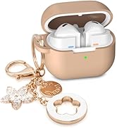 VISOOM Case for Samsung Galaxy Buds 3 Pro and Galaxy Buds 3 (2024) Silicone Earbuds Case Cover Wo...
