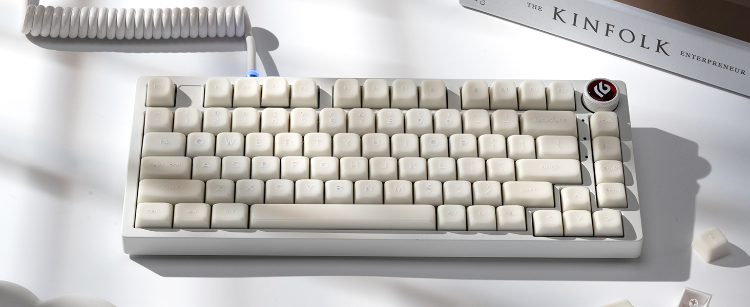 white jade keycaps