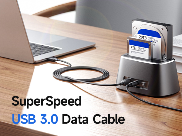 usb type-c to type-b cable for external hard drives, docking stations, and usb switches
