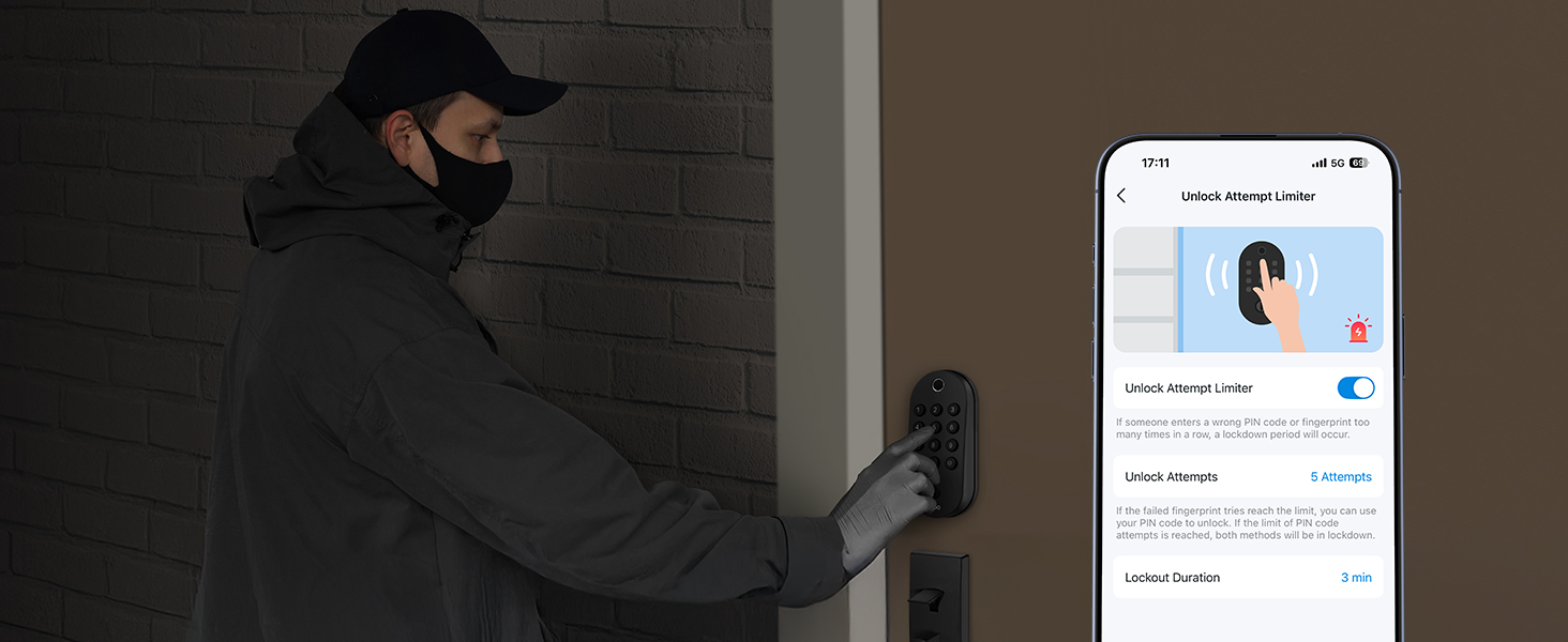 Unlock Attempt Limiter