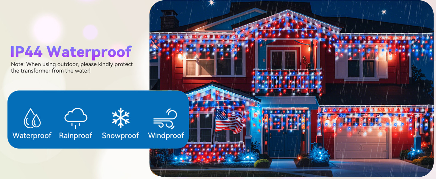 waterproof string lights