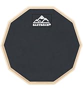 EASTROCK Practice Drum Pad, 6 Inches Double Sided Silent Drum Pad, Rubber Dumb Drum for Beginners...