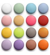 GOOZADA 16Pcs Cute Refrigerator Magnets, Colorful Round Fridge Magnets for Whiteboard, Locker, Ki...
