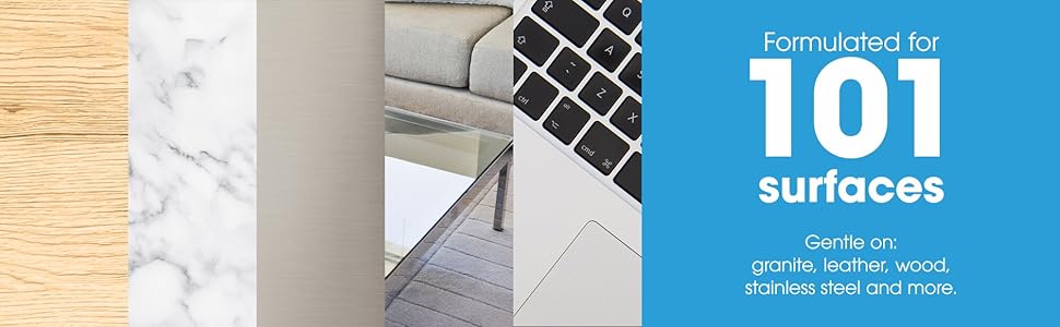 Formulated for 101 surfaces