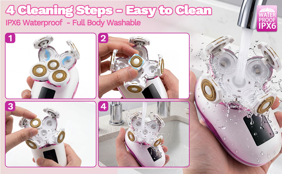 Electric Razors for Women Purple